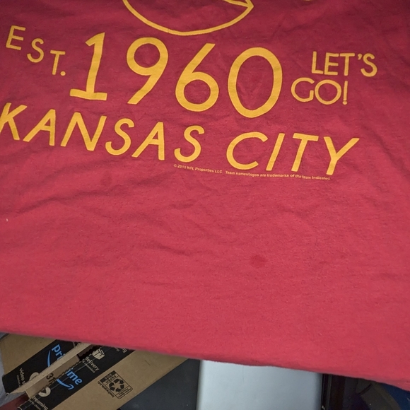 Kansas City Chiefs Lot - 5 Medium Tops - Picture 10 of 16